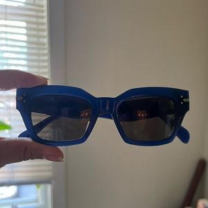 Authentic navy Celine sunglasses
